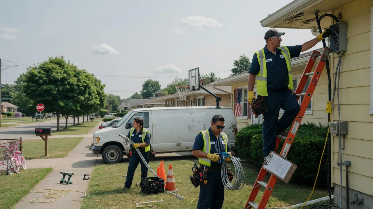 Licensed Electrician in New Vienna, OH near me